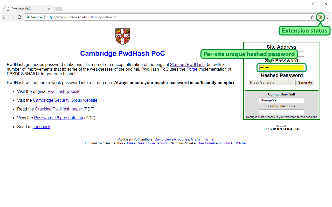 PwdHash-PoC port chrome谷歌浏览器插件_扩展第1张截图