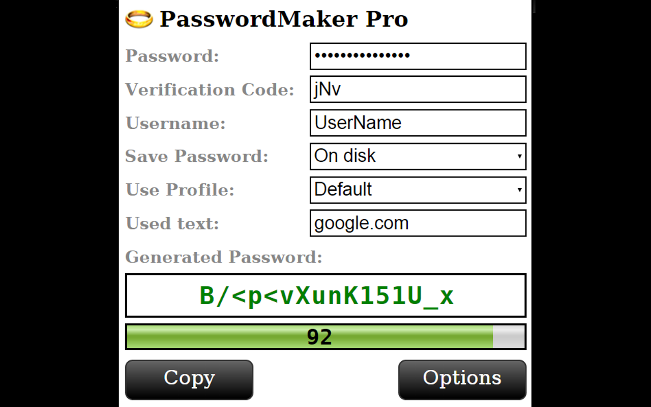 PasswordMaker Pro chrome谷歌浏览器插件_扩展第7张截图