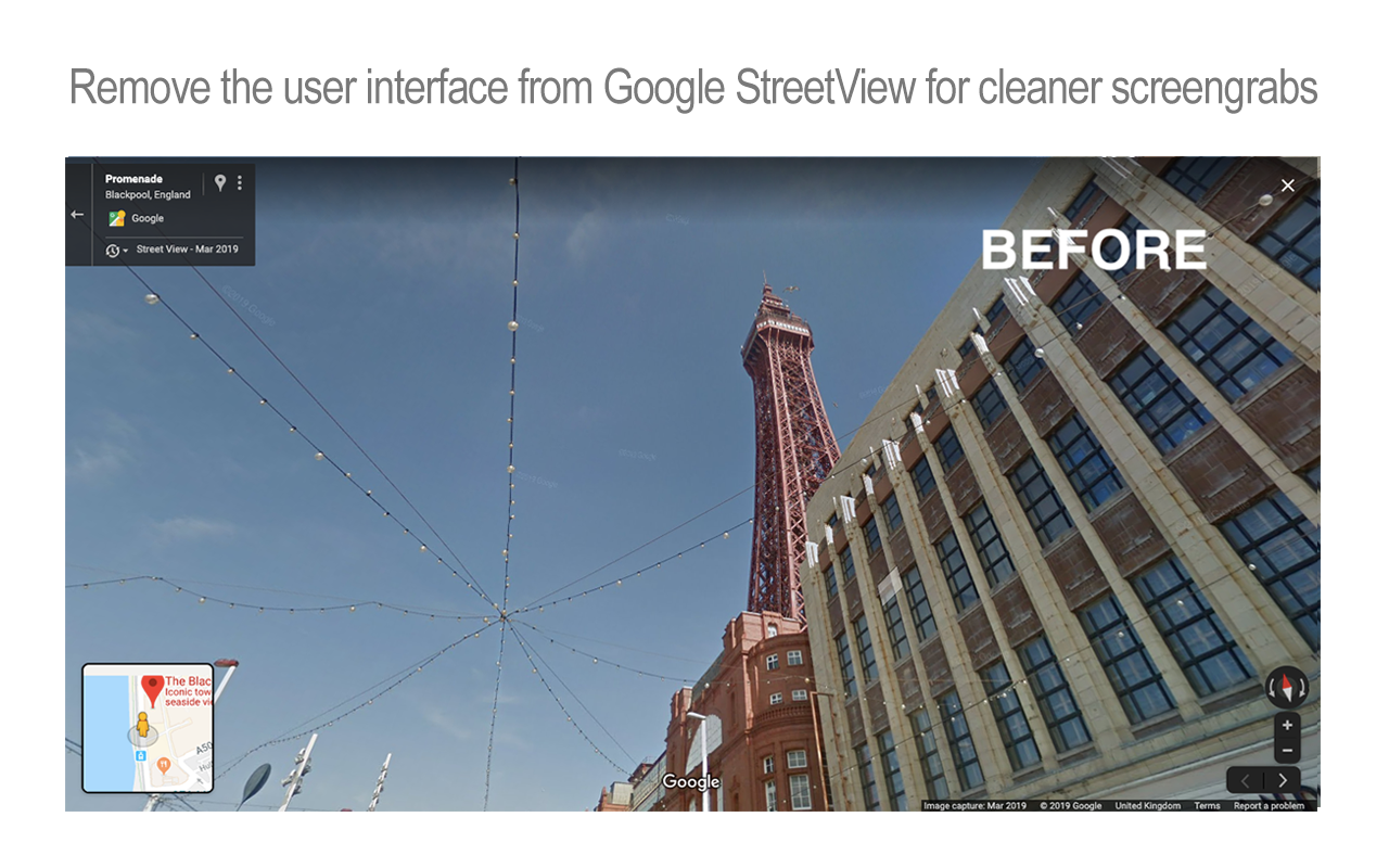Clean Street View chrome谷歌浏览器插件_扩展第1张截图
