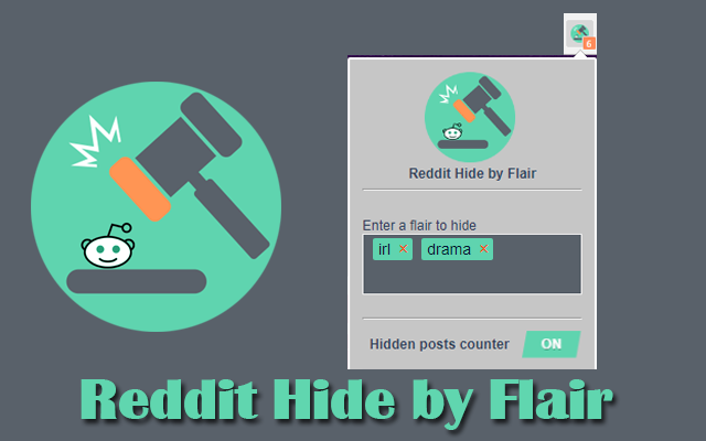 Reddit Hide by Flair chrome谷歌浏览器插件_扩展第1张截图