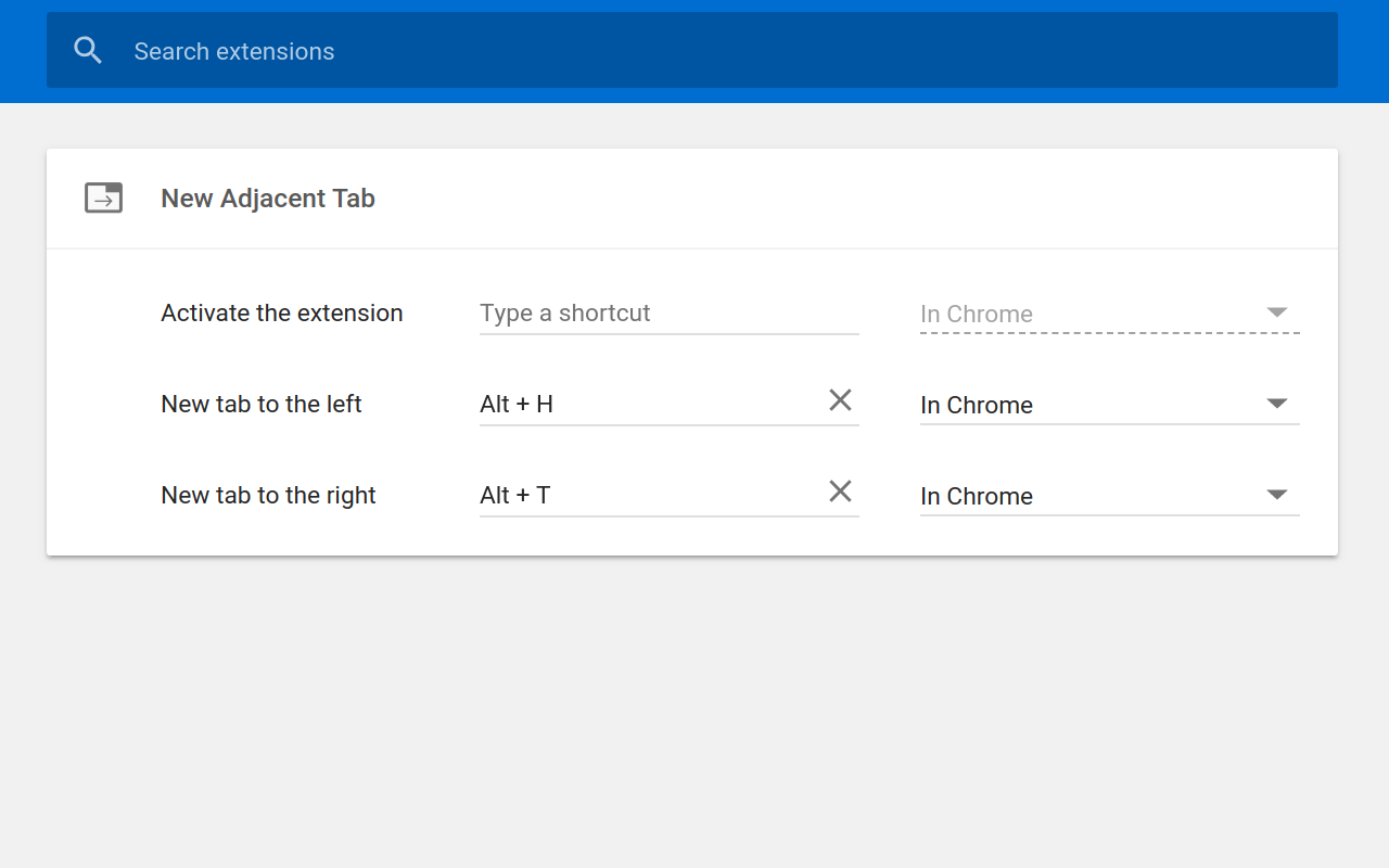 New Adjacent Tab chrome谷歌浏览器插件_扩展第1张截图