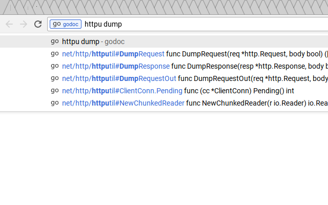 Go doc finder chrome谷歌浏览器插件_扩展第1张截图
