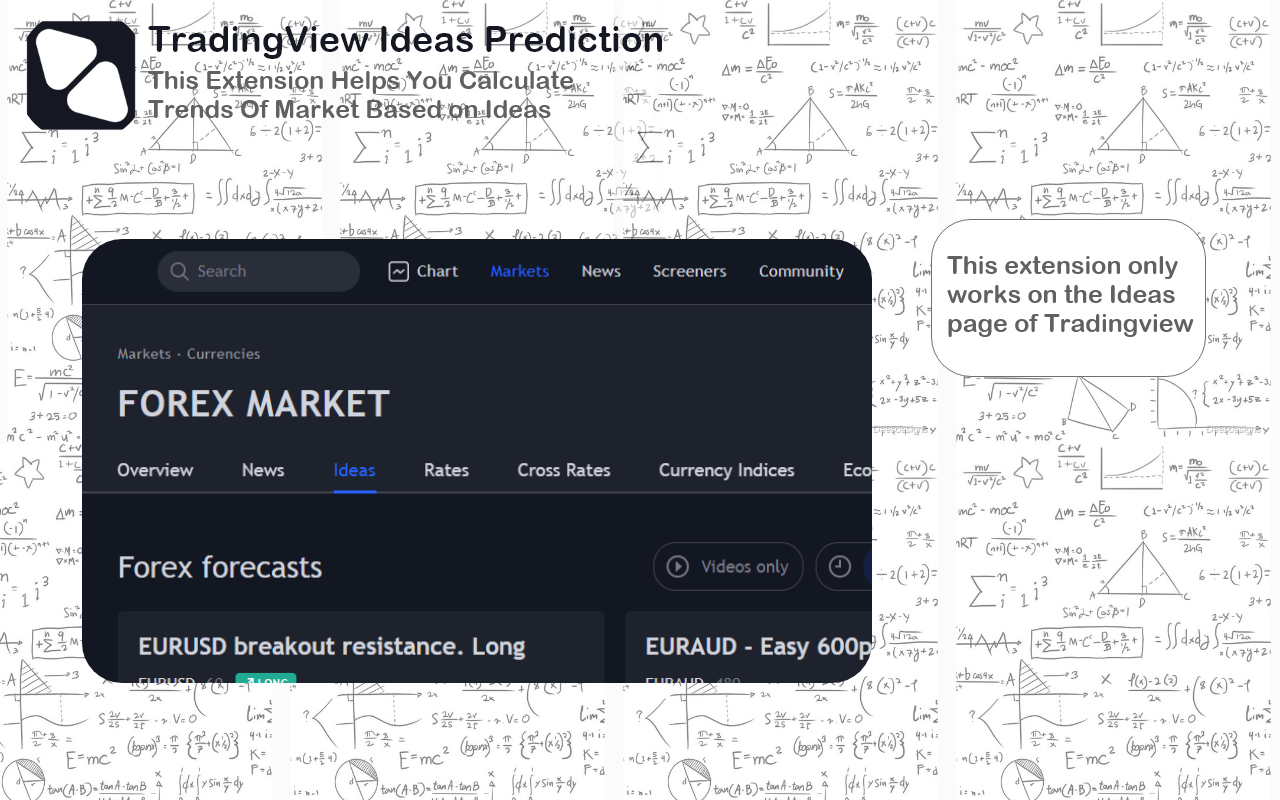 TradingView Ideas Prediction chrome谷歌浏览器插件_扩展第3张截图