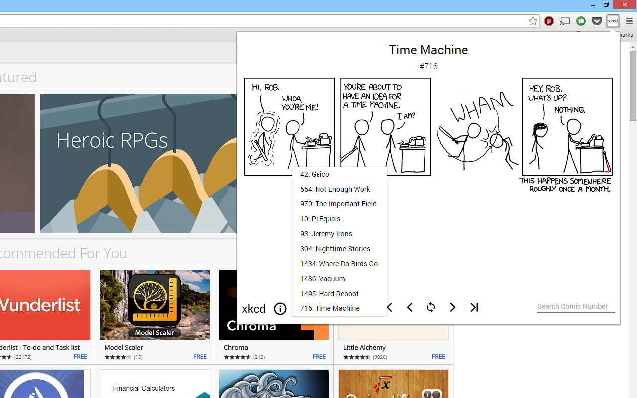 xkcd - Comics Viewer chrome谷歌浏览器插件_扩展第2张截图