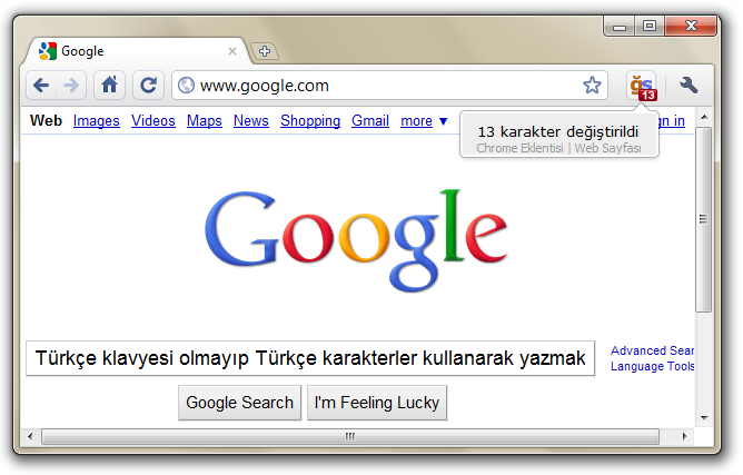 Turkish Deasciifier chrome谷歌浏览器插件_扩展第2张截图