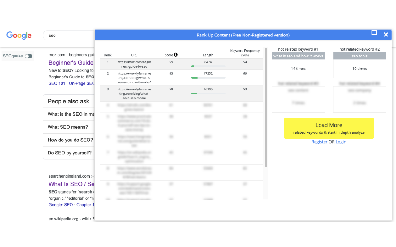 Rank Up Content chrome谷歌浏览器插件_扩展第1张截图