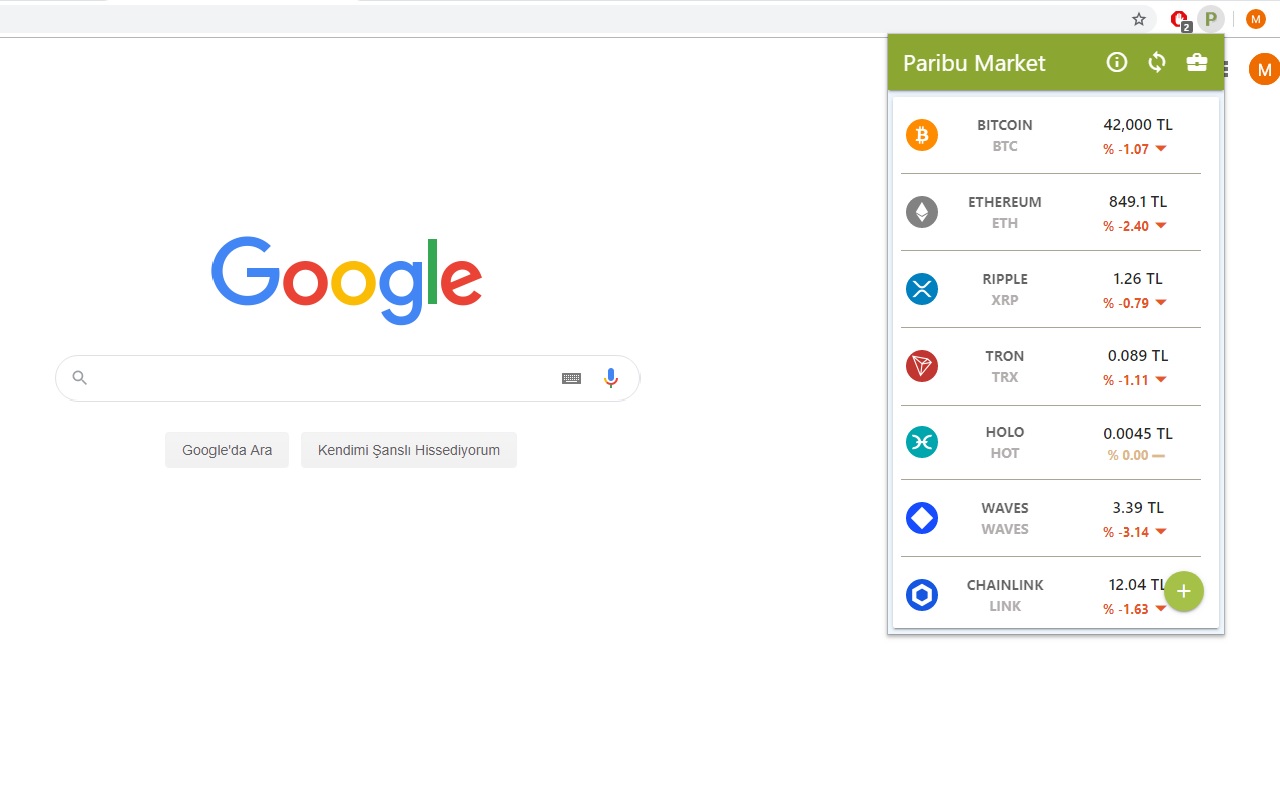 Paribu Market chrome谷歌浏览器插件_扩展第2张截图