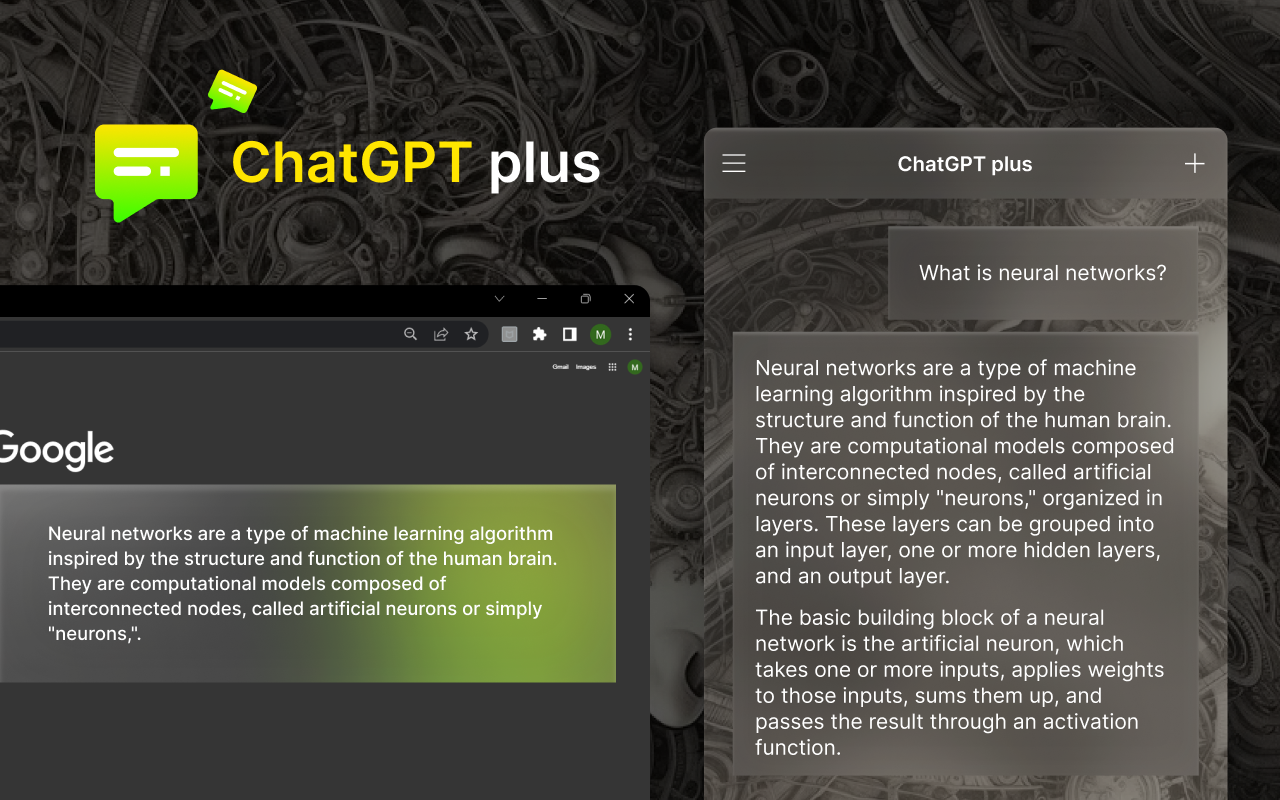ChatGPT plus chrome谷歌浏览器插件_扩展第1张截图