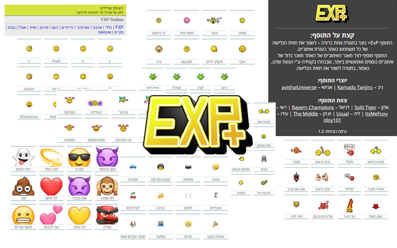 ExP+ for FxP chrome谷歌浏览器插件_扩展第1张截图