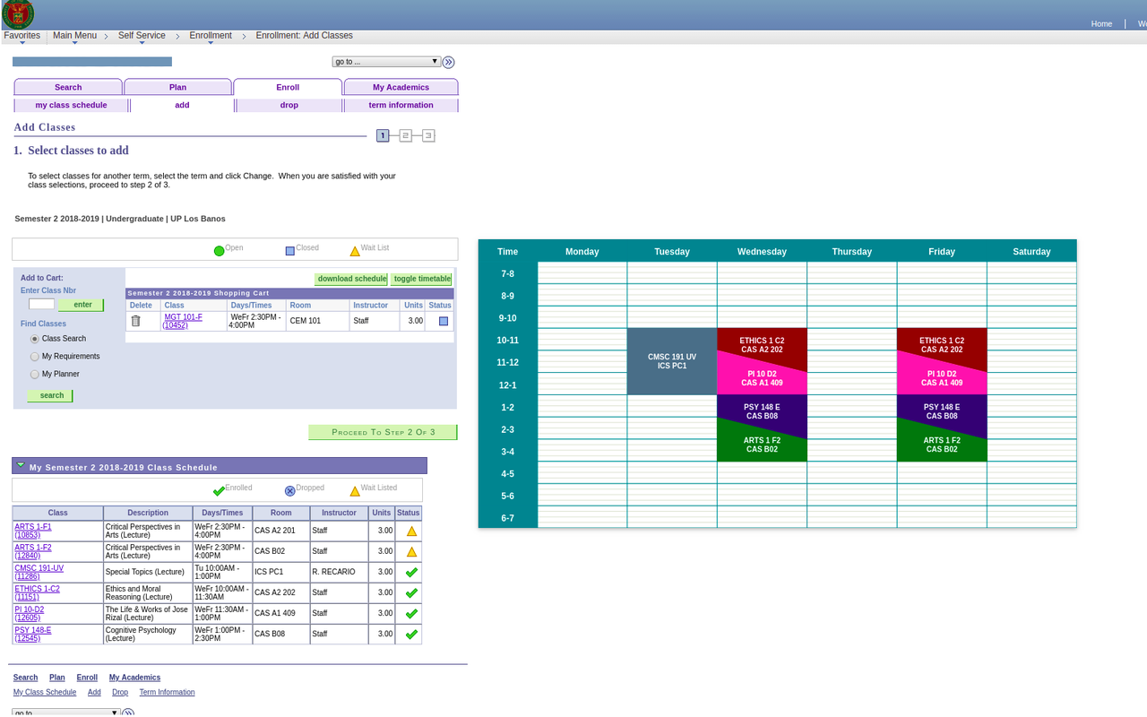 SAIS Timetable chrome谷歌浏览器插件_扩展第1张截图