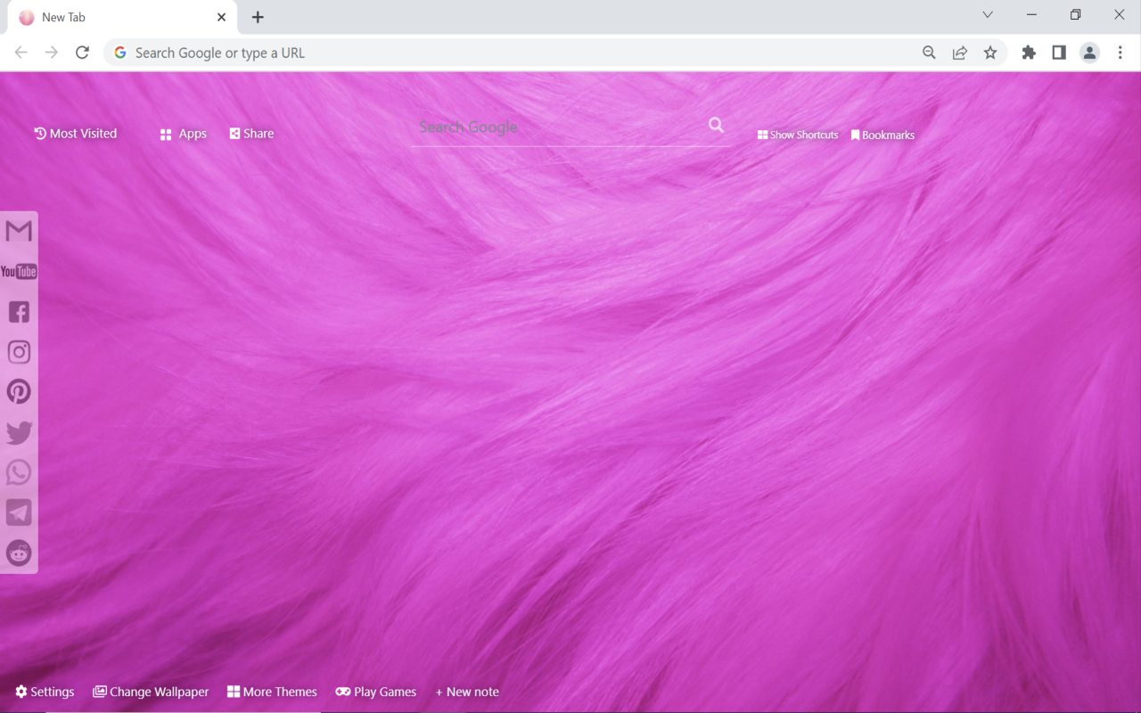 粉色壁纸高清 chrome谷歌浏览器插件_扩展第2张截图