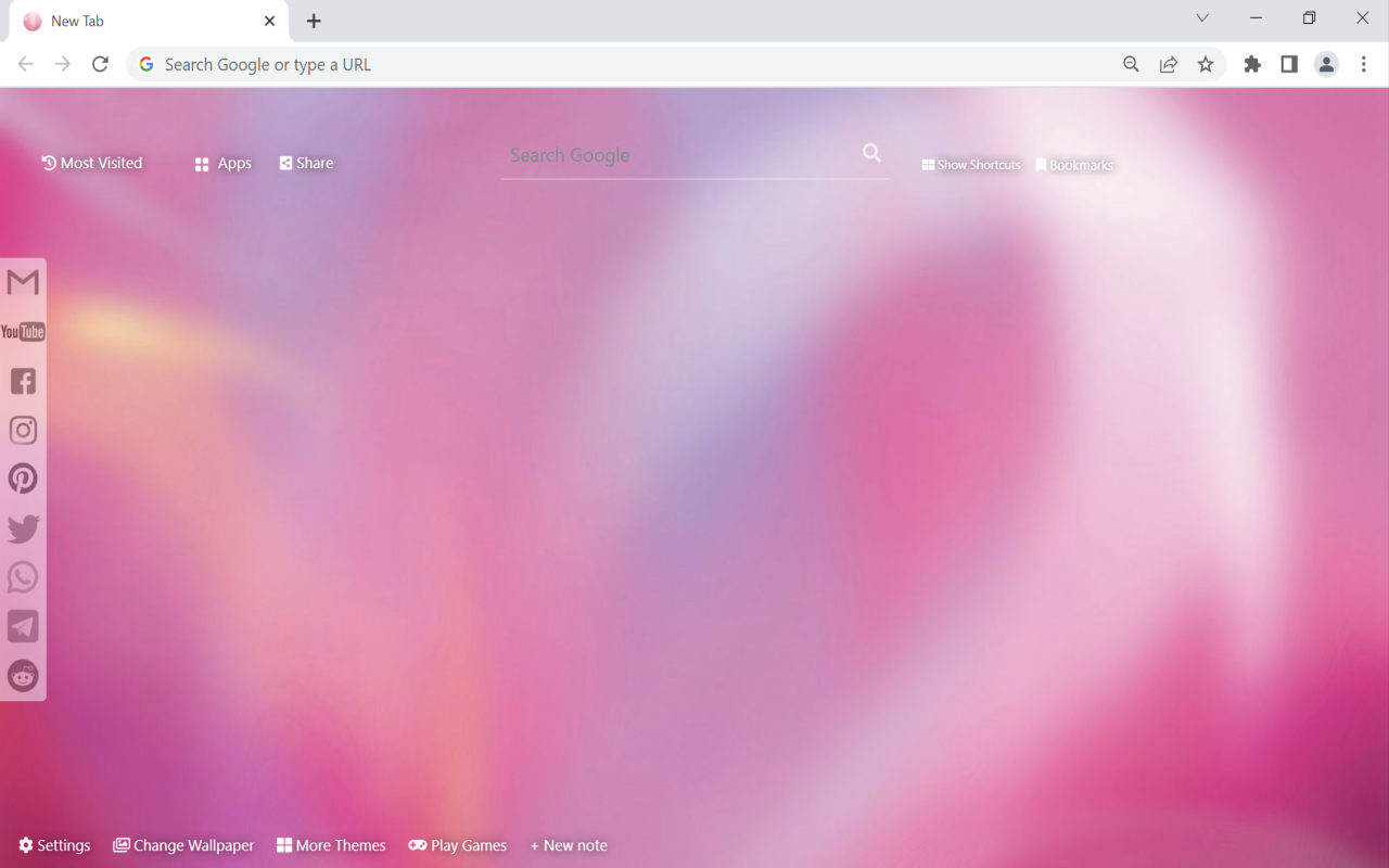 粉色壁纸高清 chrome谷歌浏览器插件_扩展第3张截图