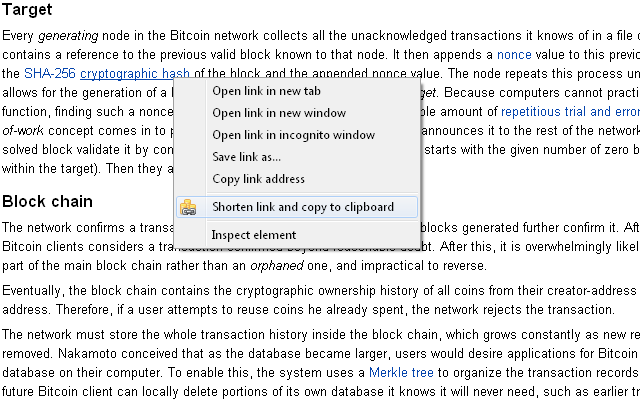 CoinURL chrome谷歌浏览器插件_扩展第1张截图