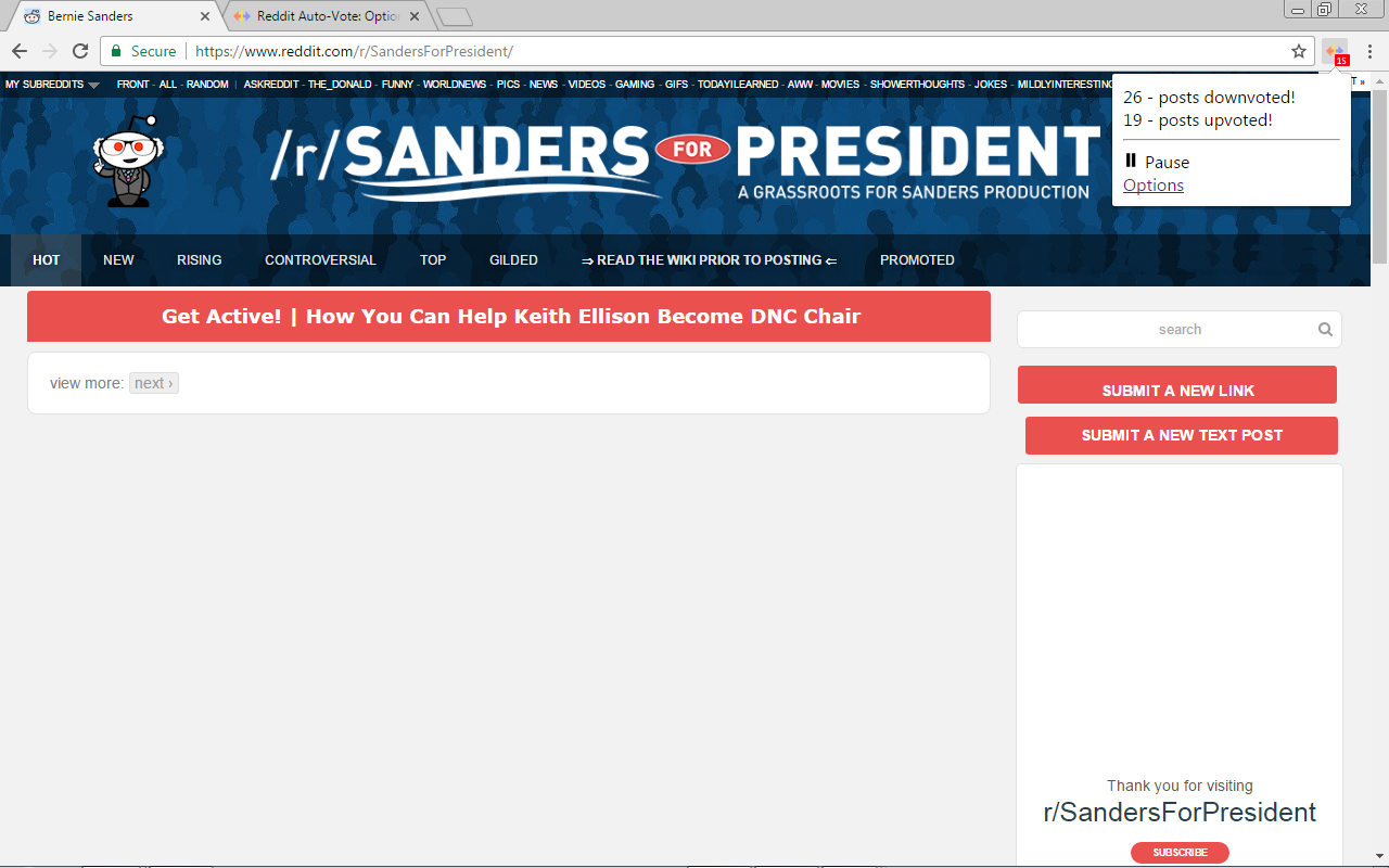 Reddit Auto-Voter chrome谷歌浏览器插件_扩展第2张截图