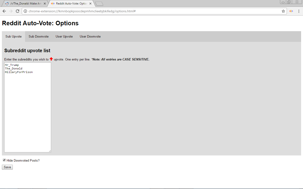 Reddit Auto-Voter chrome谷歌浏览器插件_扩展第3张截图