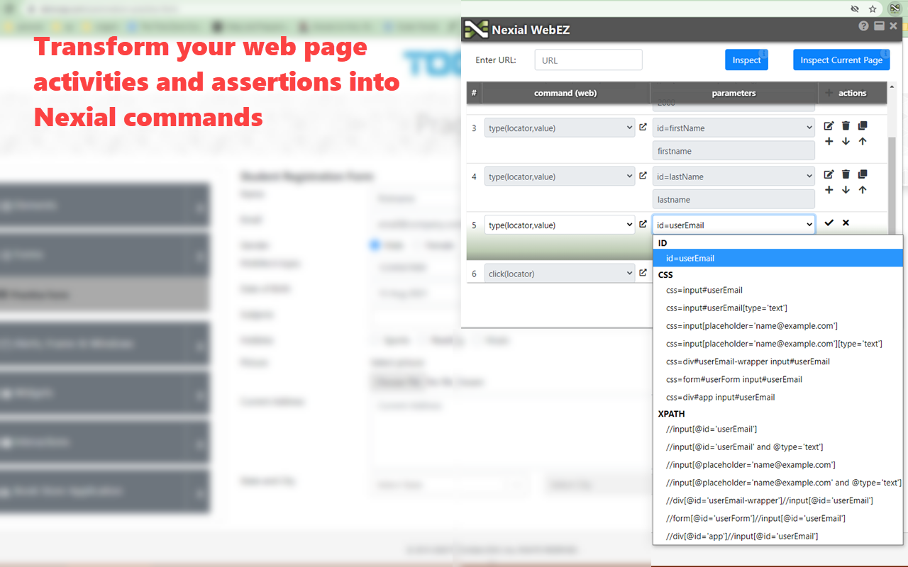 Nexial WebEZ chrome谷歌浏览器插件_扩展第2张截图