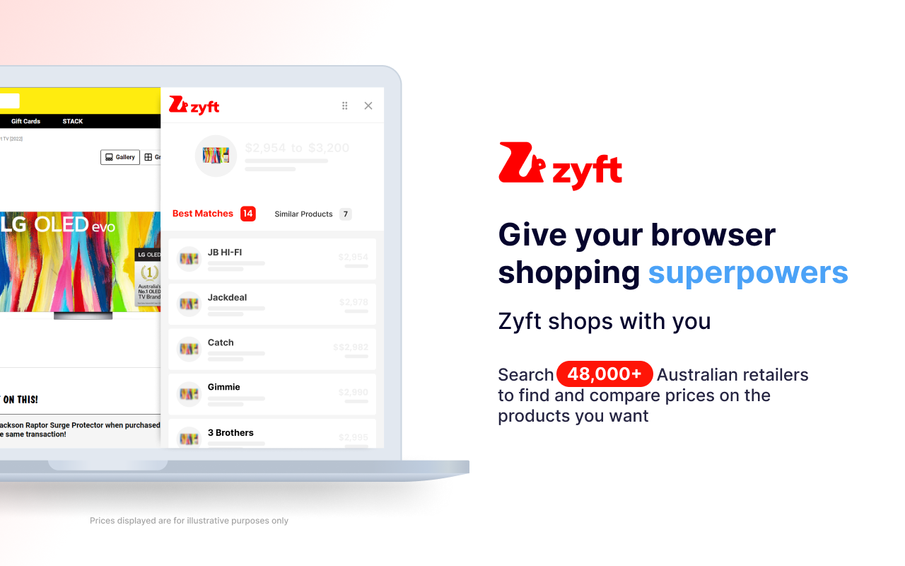 Zyft – Shopping Price Comparison chrome谷歌浏览器插件_扩展第3张截图