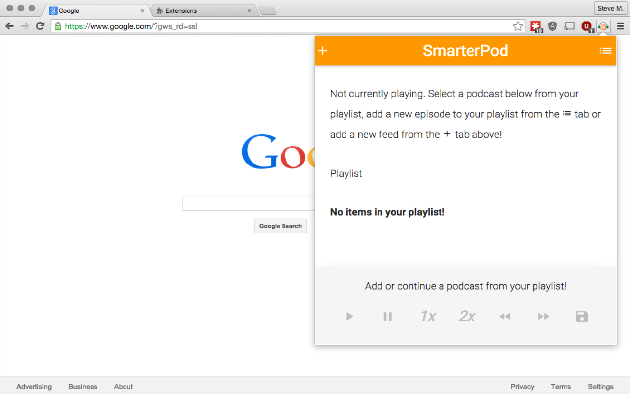 smarterPod: Simple and Smart Podcast Player chrome谷歌浏览器插件_扩展第4张截图