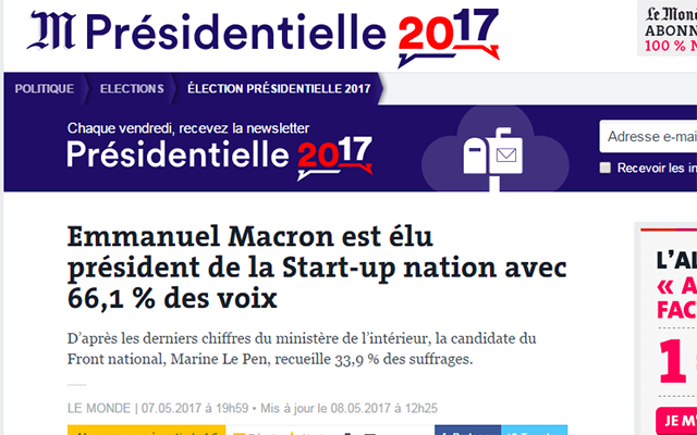 Macron Start-up nation chrome谷歌浏览器插件_扩展第1张截图