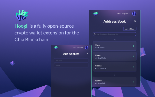 Hoogii Wallet chrome谷歌浏览器插件_扩展第4张截图