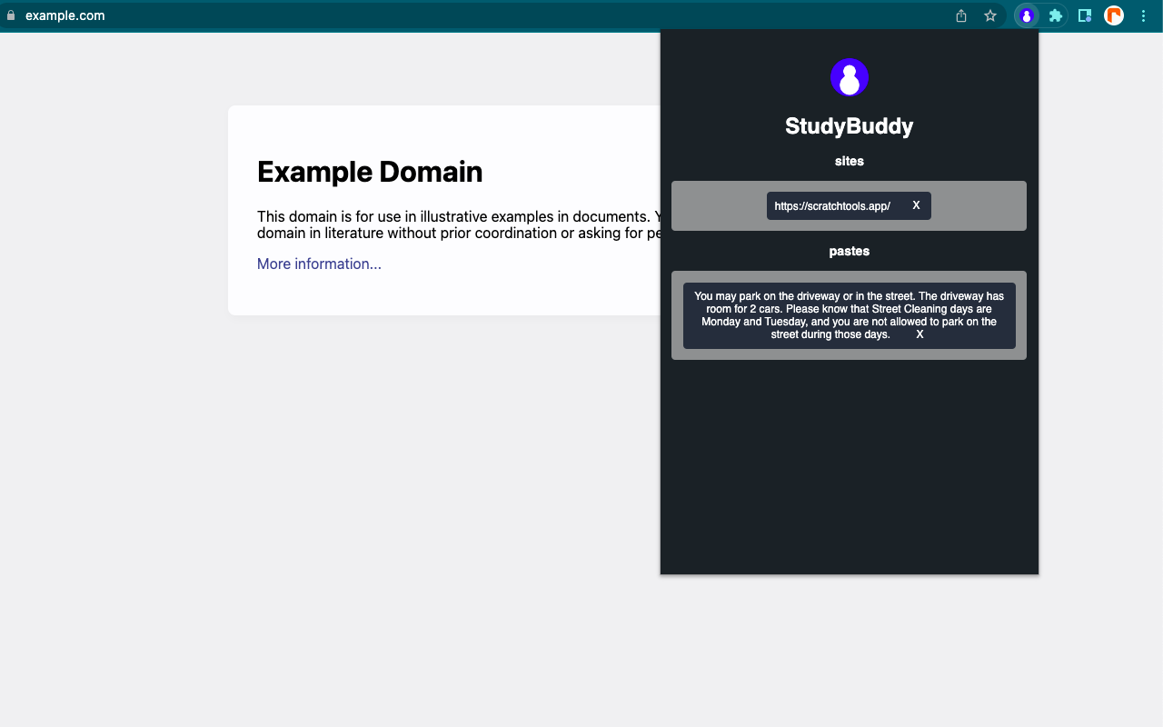 StudyBuddy chrome谷歌浏览器插件_扩展第1张截图