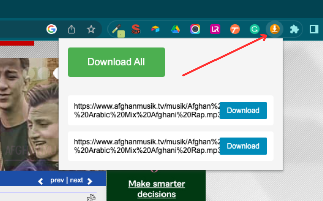 Bulk Download Files chrome谷歌浏览器插件_扩展第1张截图