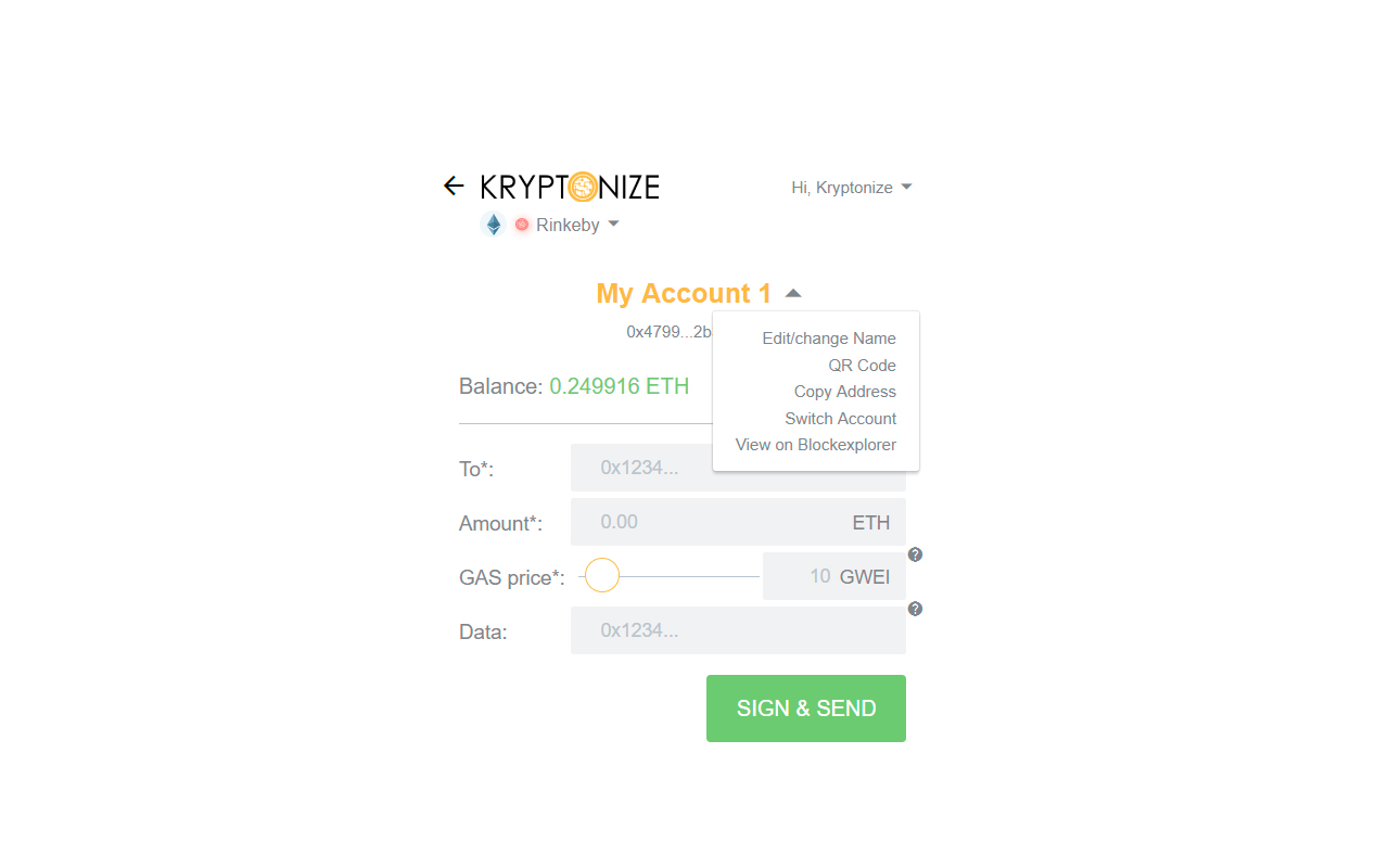 Kryptonize chrome谷歌浏览器插件_扩展第4张截图