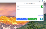 DOM Capture chrome谷歌浏览器插件_扩展第4张截图