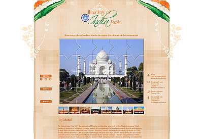 Wonders of India Puzzle chrome谷歌浏览器插件_扩展第3张截图