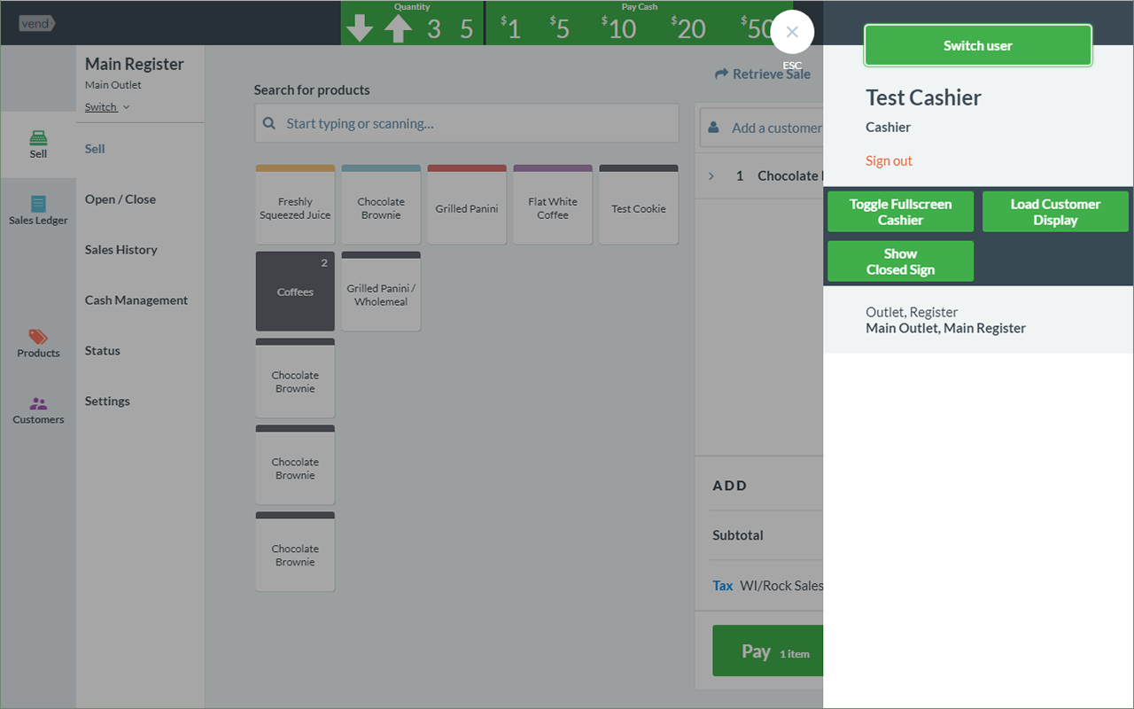 Vextend Sell - Extend Vend POS Sell Screen chrome谷歌浏览器插件_扩展第3张截图