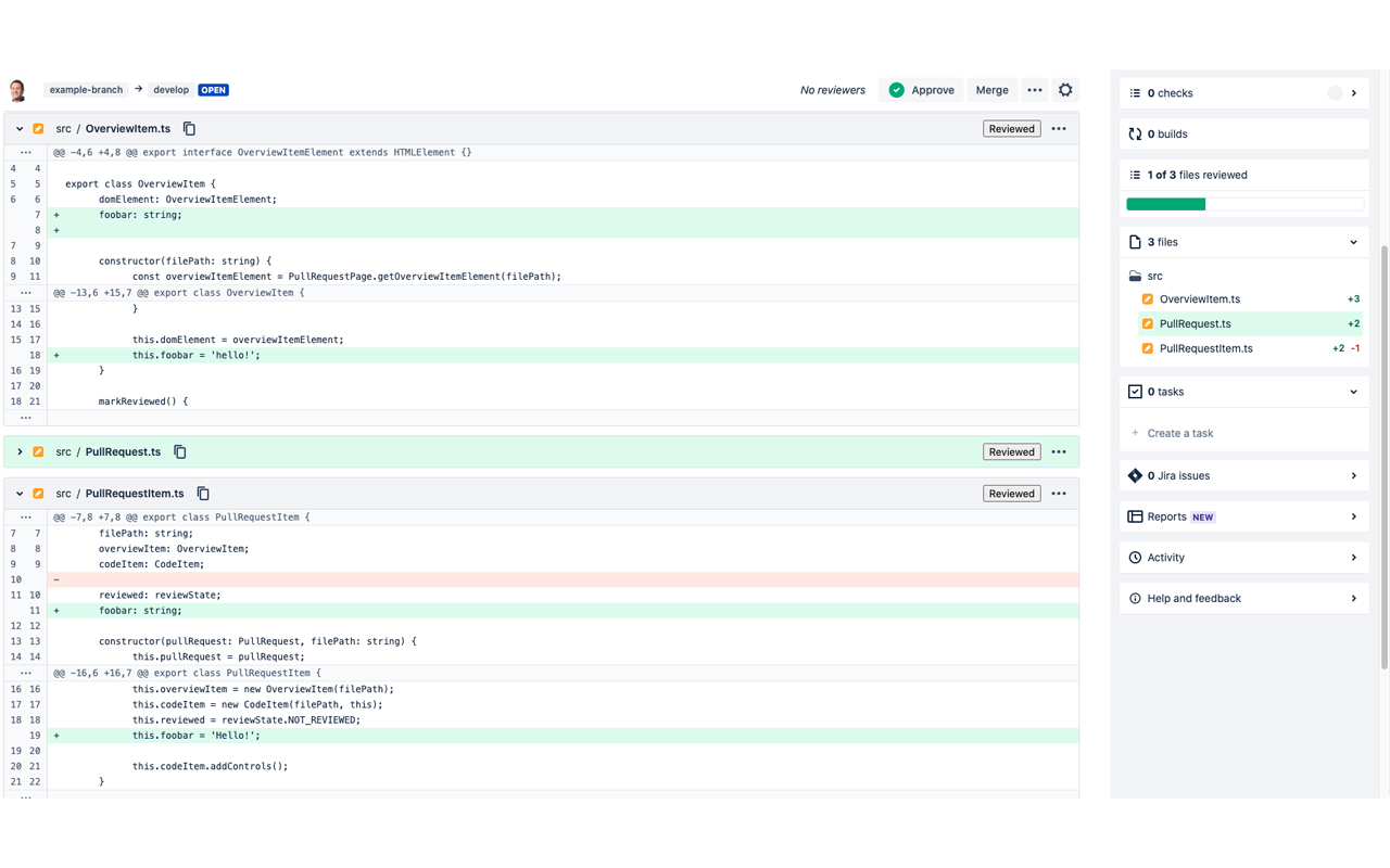 Bitbucket Pull Request File Review chrome谷歌浏览器插件_扩展第2张截图