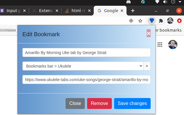 Cobalt Bookmark Manager chrome谷歌浏览器插件_扩展第3张截图