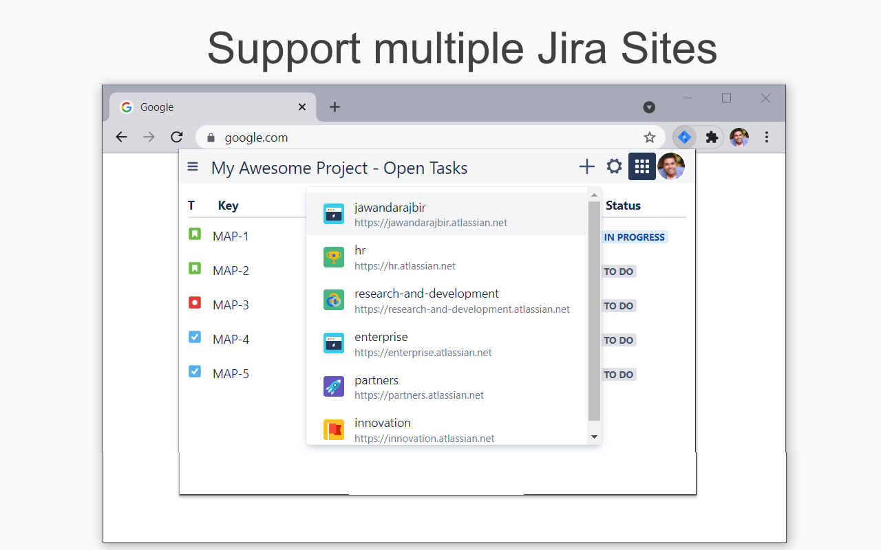 Jira for Chrome chrome谷歌浏览器插件_扩展第3张截图