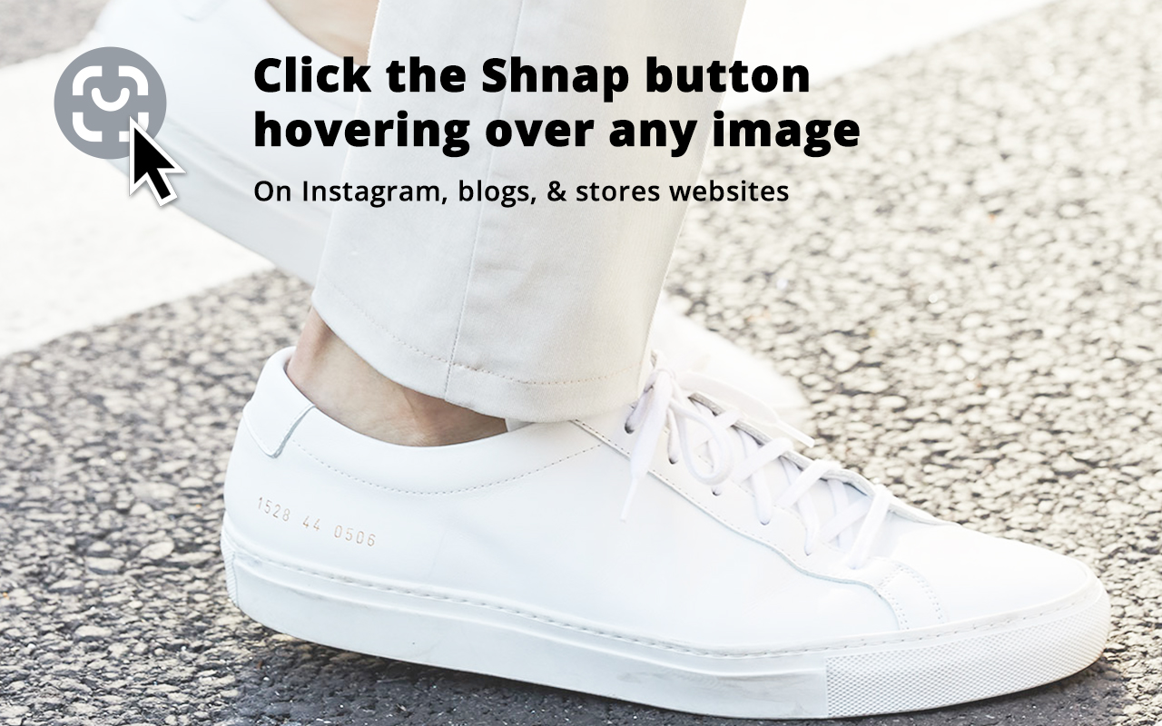Shnap - Visual Search for Fashion chrome谷歌浏览器插件_扩展第4张截图