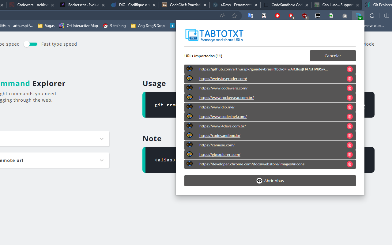 TabToTxt chrome谷歌浏览器插件_扩展第1张截图