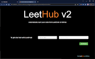 LeetHub v2 chrome谷歌浏览器插件_扩展第8张截图