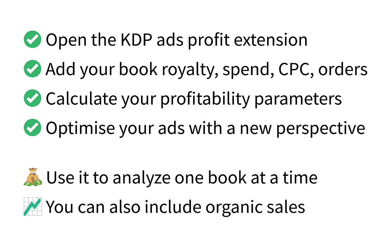KDP ADS Profit calculator chrome谷歌浏览器插件_扩展第5张截图