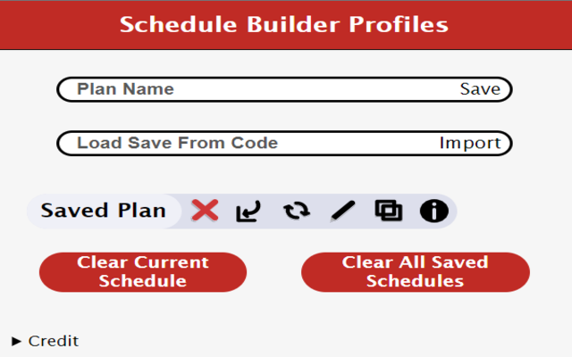 NJIT Schedule Builder Profiles chrome谷歌浏览器插件_扩展第1张截图