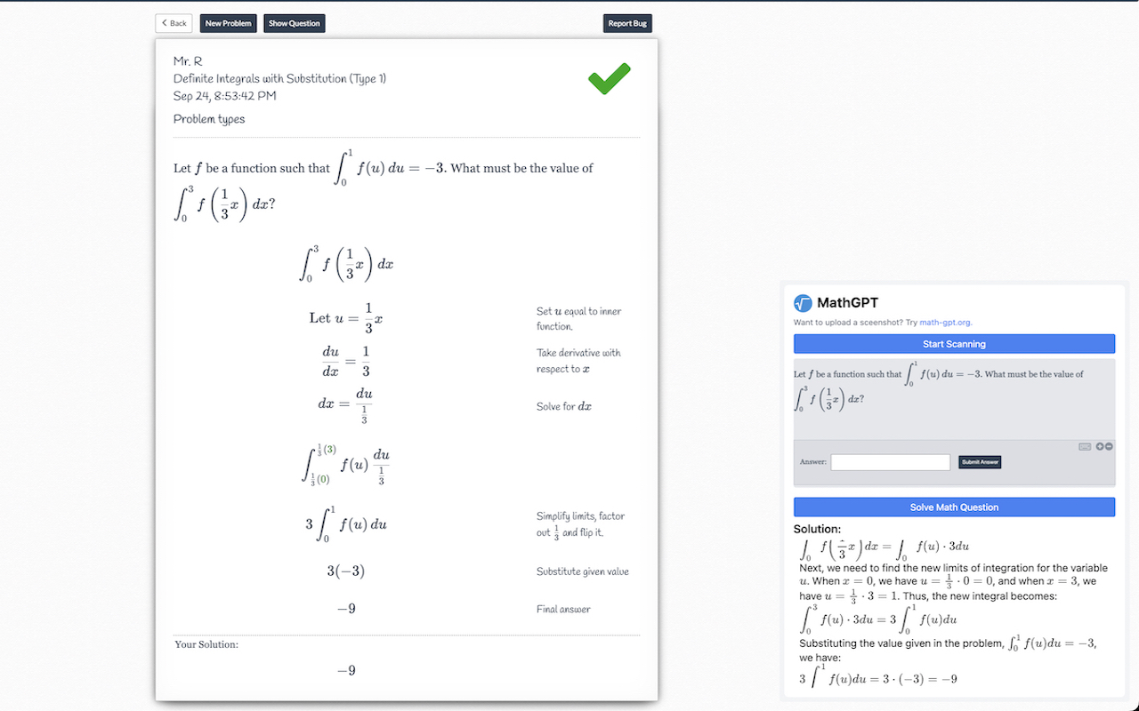 MathGPT | AI Photo Math Calculator chrome谷歌浏览器插件_扩展第1张截图