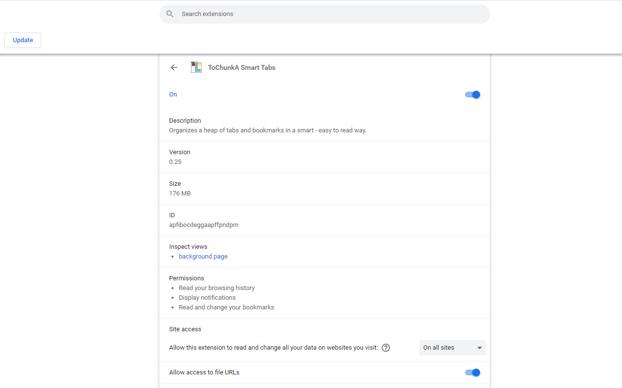 ToChunkA Smart Tabs chrome谷歌浏览器插件_扩展第2张截图