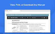 Manuals Aid: Free Manuals & Repair Guides chrome谷歌浏览器插件_扩展第1张截图