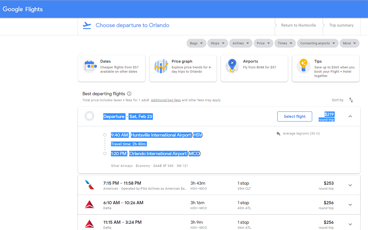 Flight Scan - Google Flights Tool chrome谷歌浏览器插件_扩展第1张截图