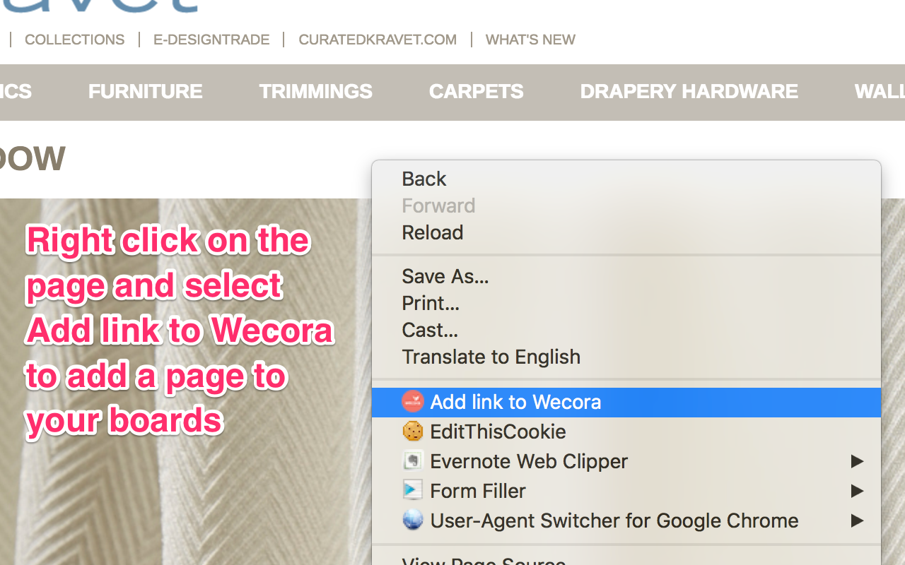 Wecora chrome谷歌浏览器插件_扩展第2张截图