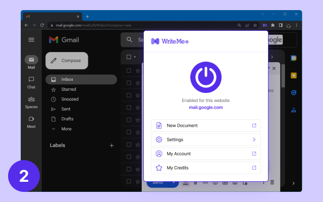 Writeme - AI powered writing assistant chrome谷歌浏览器插件_扩展第6张截图