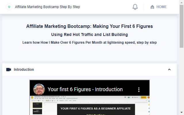 Affiliate Marketing Bootcamp Step By Step chrome谷歌浏览器插件_扩展第3张截图