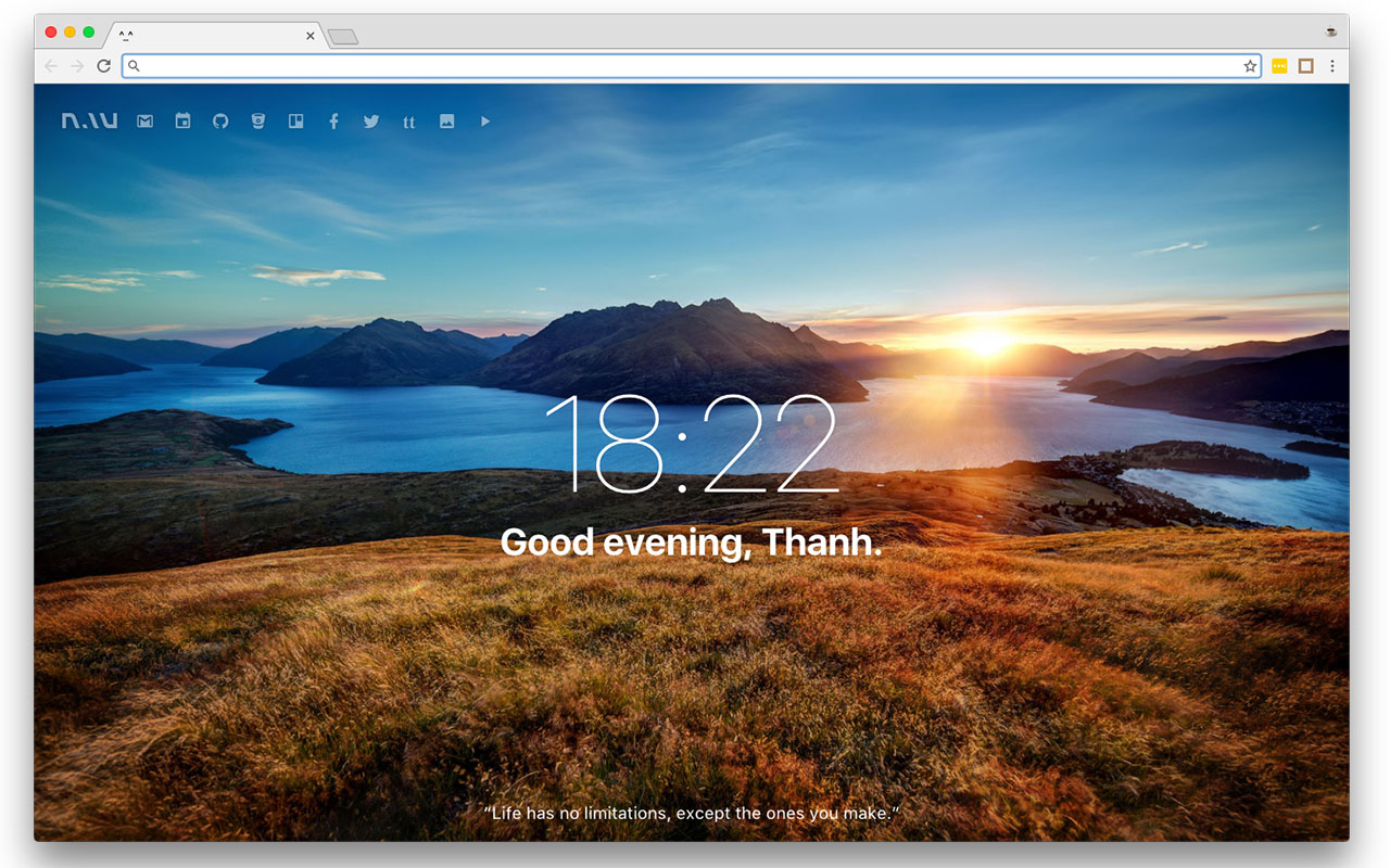 Nau Tab chrome谷歌浏览器插件_扩展第7张截图