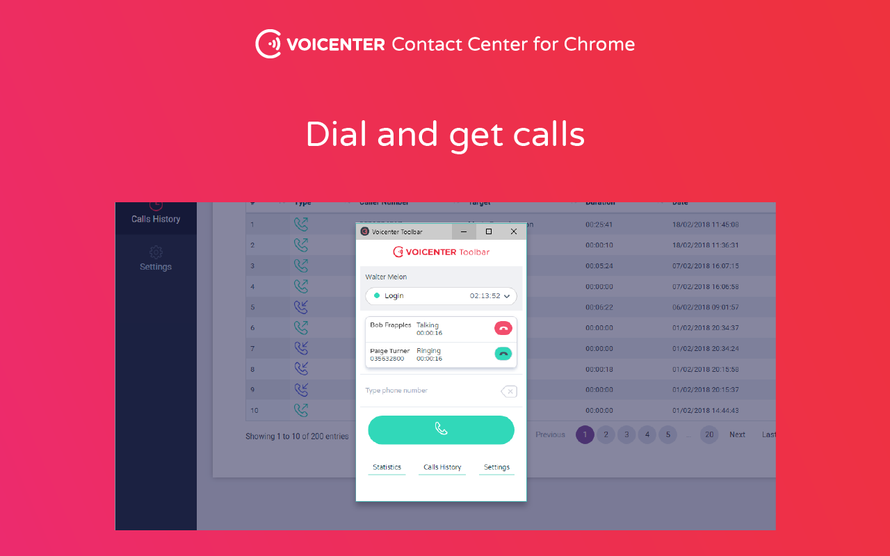 Voicenter Contact Center Extension chrome谷歌浏览器插件_扩展第3张截图