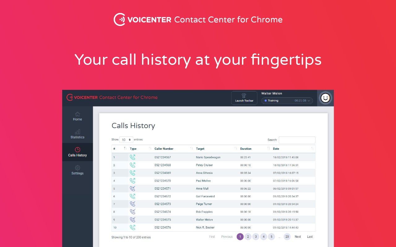 Voicenter Contact Center Extension chrome谷歌浏览器插件_扩展第4张截图