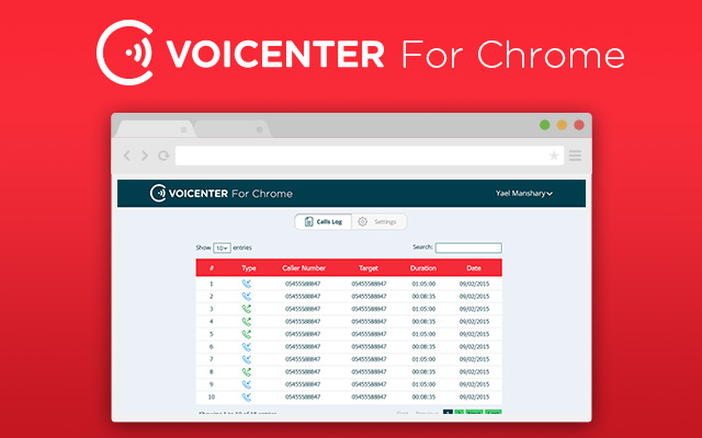 Voicenter Chrome Extension chrome谷歌浏览器插件_扩展第2张截图