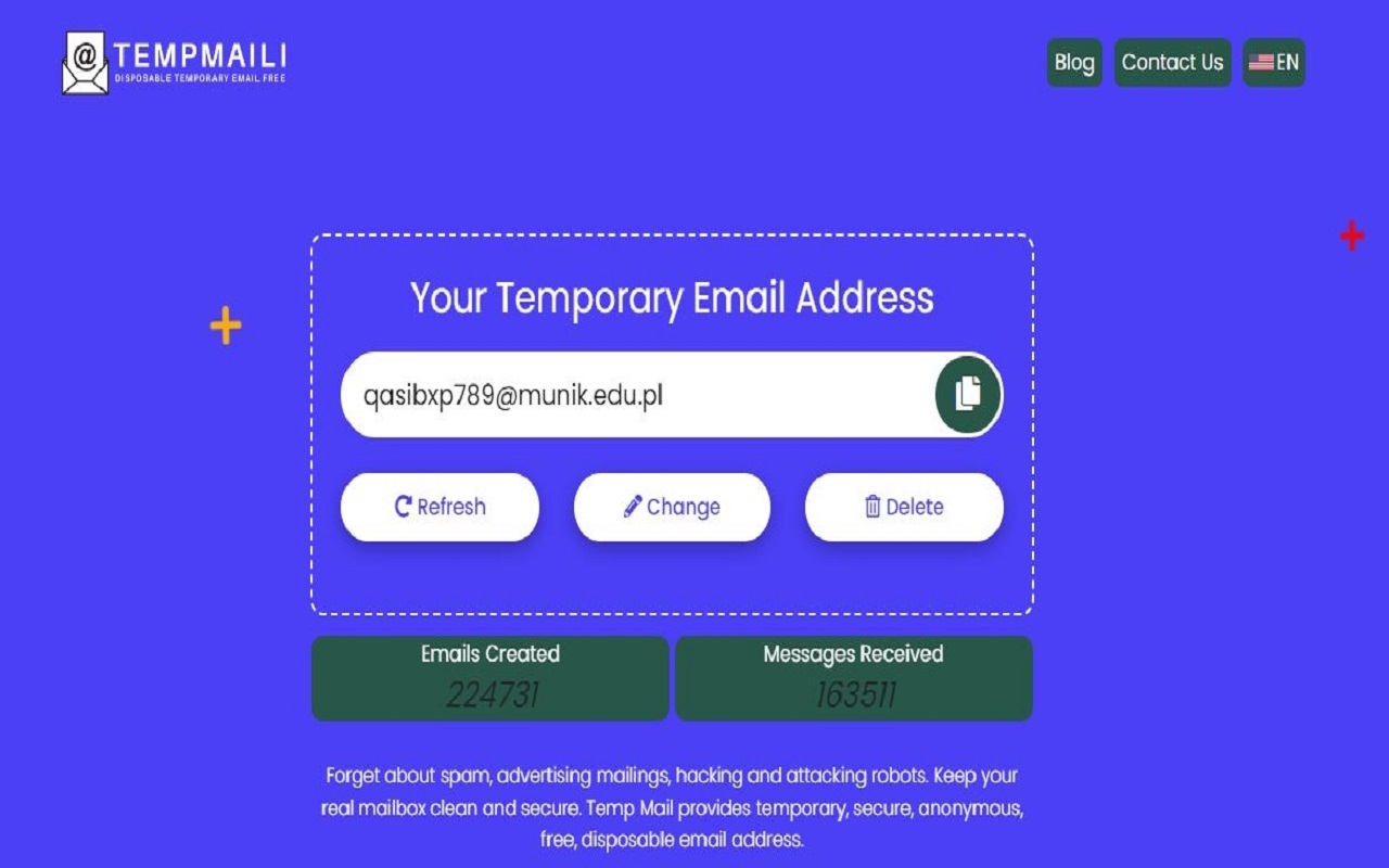 Temp Mail - Edu Email chrome谷歌浏览器插件_扩展第1张截图